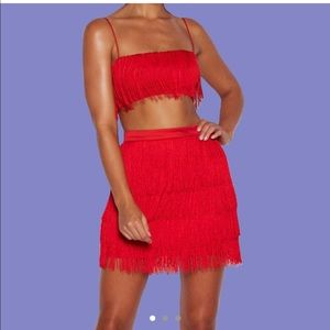 Meshki fringe set